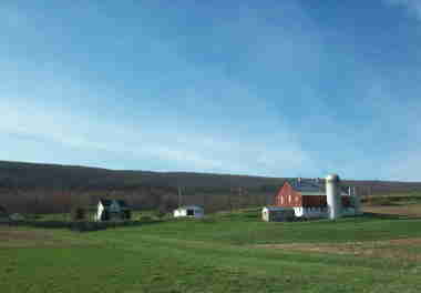 Pearls Premium Road Trip Beautiful Barn Scene with Grass