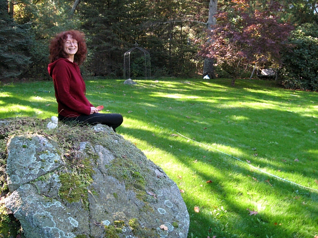 Lorraine mows less giving her more time to enjoy her lawn